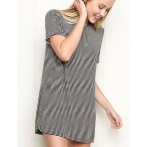 Brandy Melville striped tshirt dress